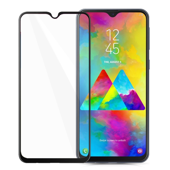 Blogy Galaxy M20 ile Uyumlu Flexi 5D Ekran Koruyucu