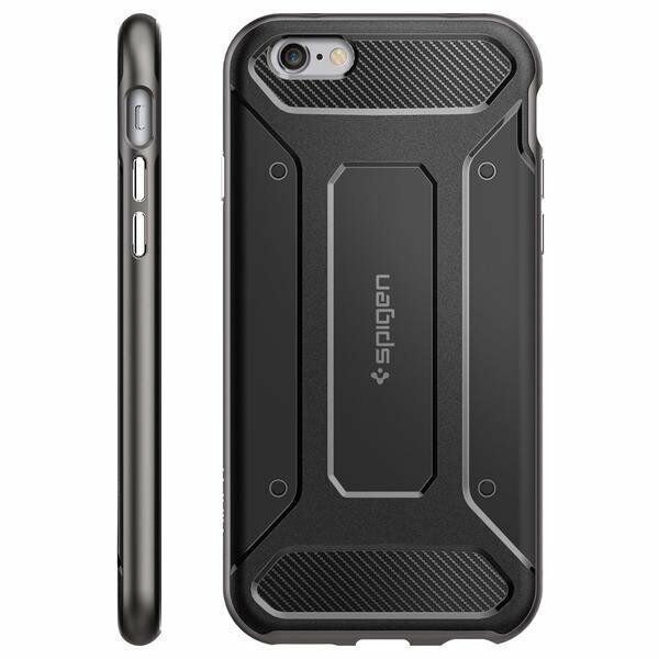Spigen iPhone 6/6s ile Uyumlu Kılıf Neo Hybrid Carbon Gun Metal