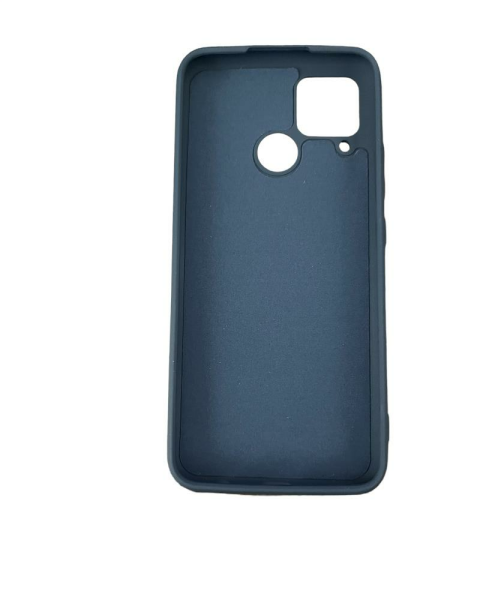 Realme C15 ile Uyumlu Cappy Silikon Kılıf Lacivert
