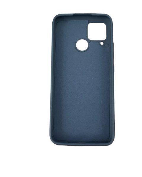Realme C15 ile Uyumlu Cappy Silikon Kılıf Lacivert