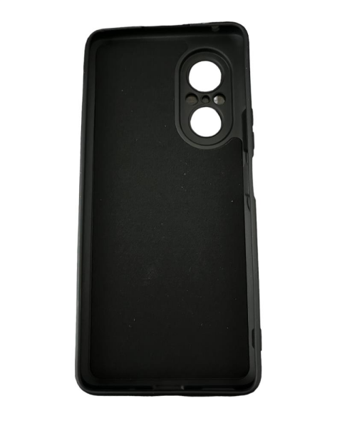 Nova 9 SE ile Uyumlu Cappy Silikon Kılıf Siyah