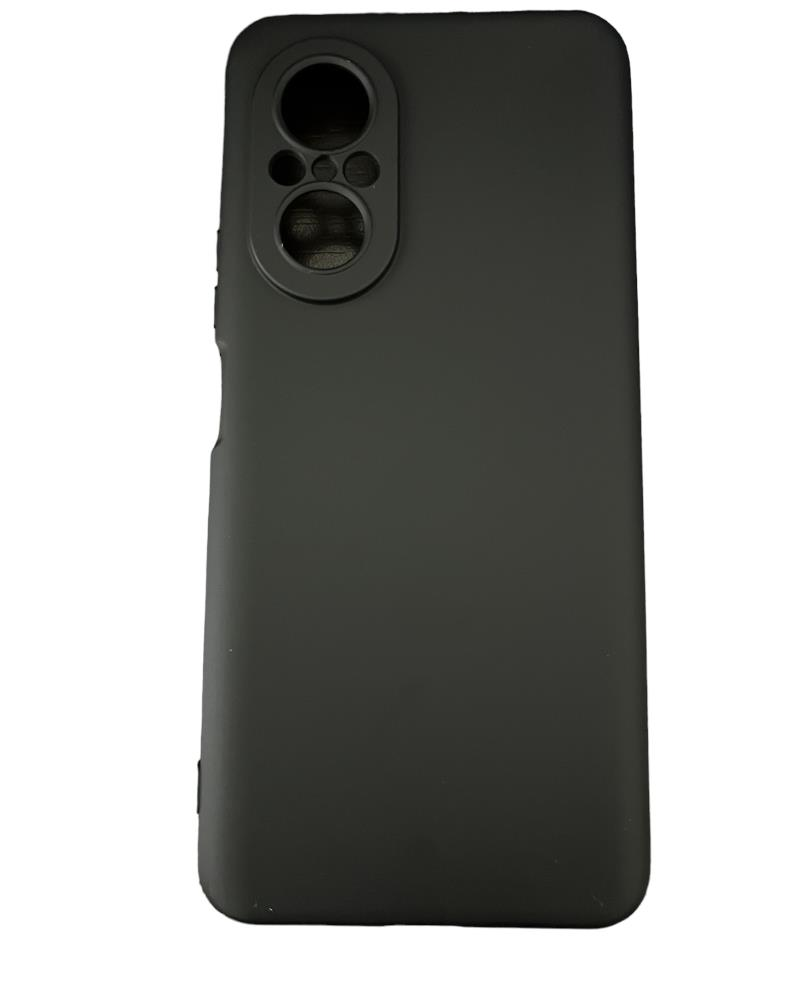 Nova 9 SE ile Uyumlu Cappy Silikon Kılıf Siyah