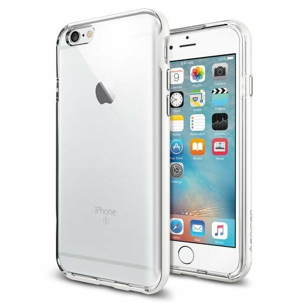 Spigen iPhone 6s/6 ile Uyumlu Kılıf Neo Hybrid EX Shimmery White