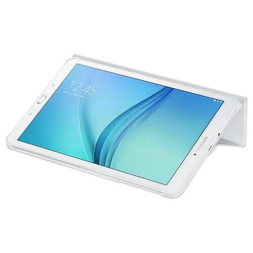 Galaxy Tab E 9.6'' T560 ile Uyumlu Bookcover Kılıf Beyaz EF-BT560BWEGWW