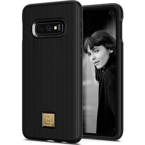 Spigen Galaxy S10e ile Uyumlu Kılıf La Manon Classy Black