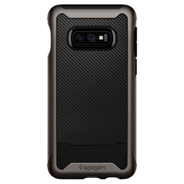 Spigen Galaxy S10e ile Uyumlu Kılıf Hybrid NX Gunmetal