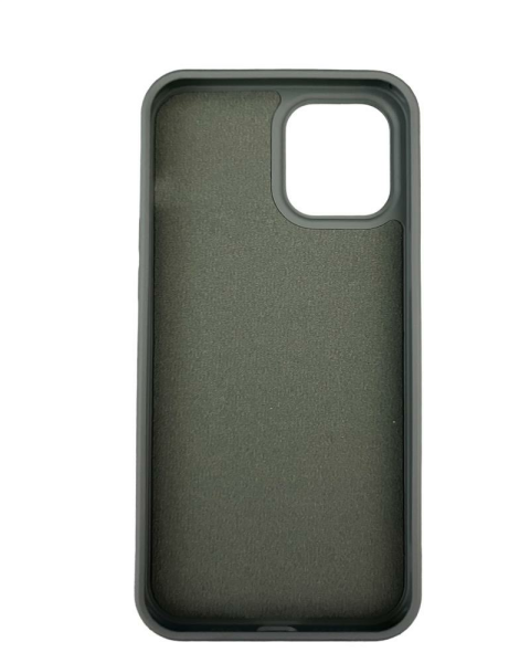 iPhone 12 Pro Max ile Uyumlu Cappy Silikon Kılıf Yeşil