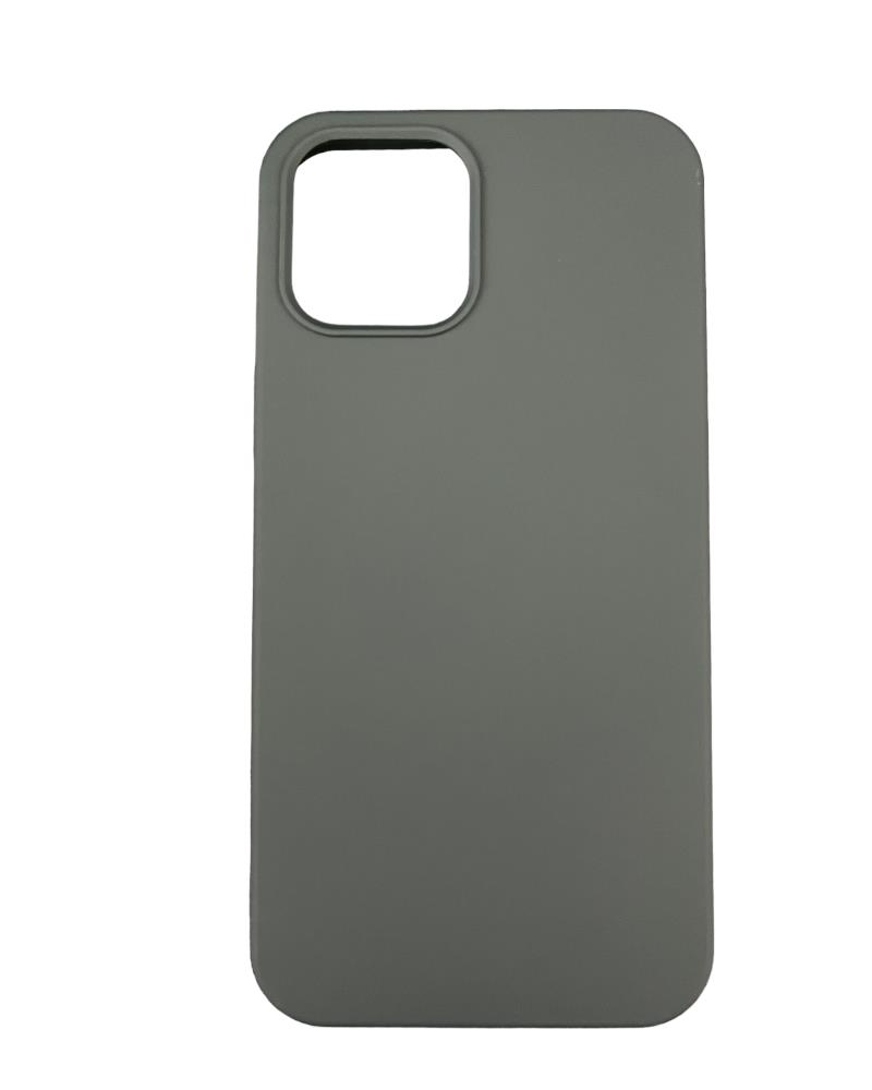 iPhone 12 Pro Max ile Uyumlu Cappy Silikon Kılıf Yeşil