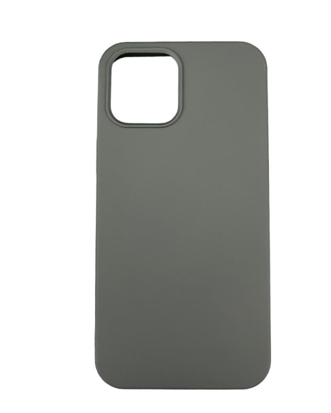 iPhone 12 Pro Max ile Uyumlu Cappy Silikon Kılıf Yeşil