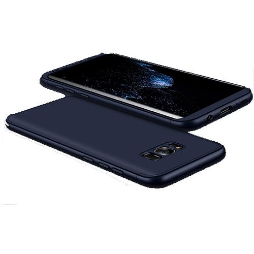 Zore Galaxy S8 Plus ile Uyumlu Ays Sert Kılıf Lacivert