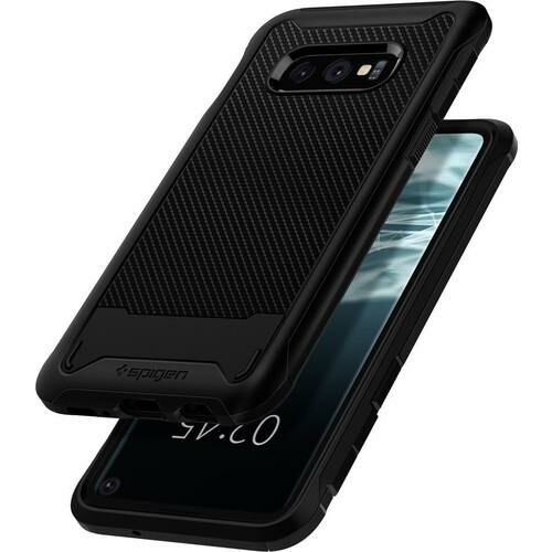 Spigen Galaxy S10e ile Uyumlu Kılıf Hybrid NX Black