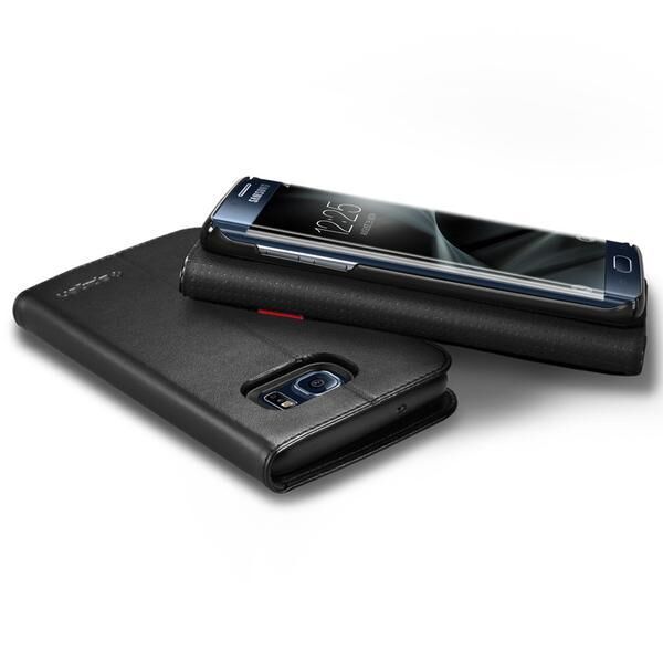 Spigen Galaxy S7 Edge ile Uyumlu Kılıf Wallet S Cüzdan