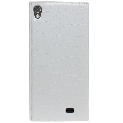 Discovery Air ile Uyumlu Kılıf Rock Serisi Kapaklı Beyaz