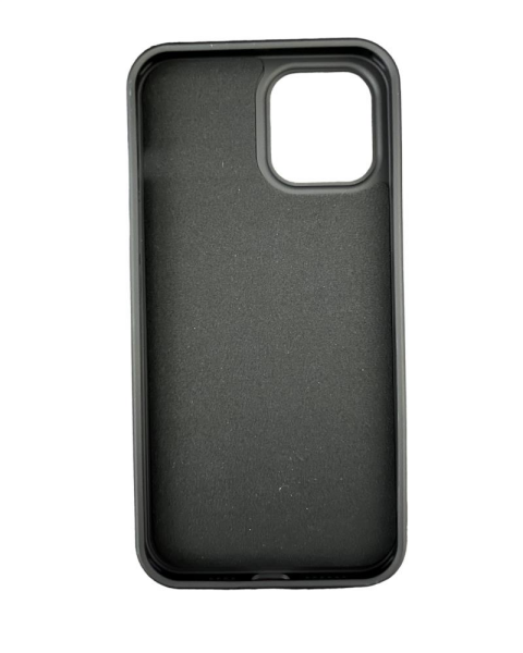 iPhone 12 Pro Max ile Uyumlu Cappy Silikon Kılıf Siyah