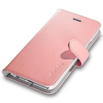 Spigen iPhone 6/6s ile Uyumlu Kılıf Wallet S Cüzdan Sherbet Pink