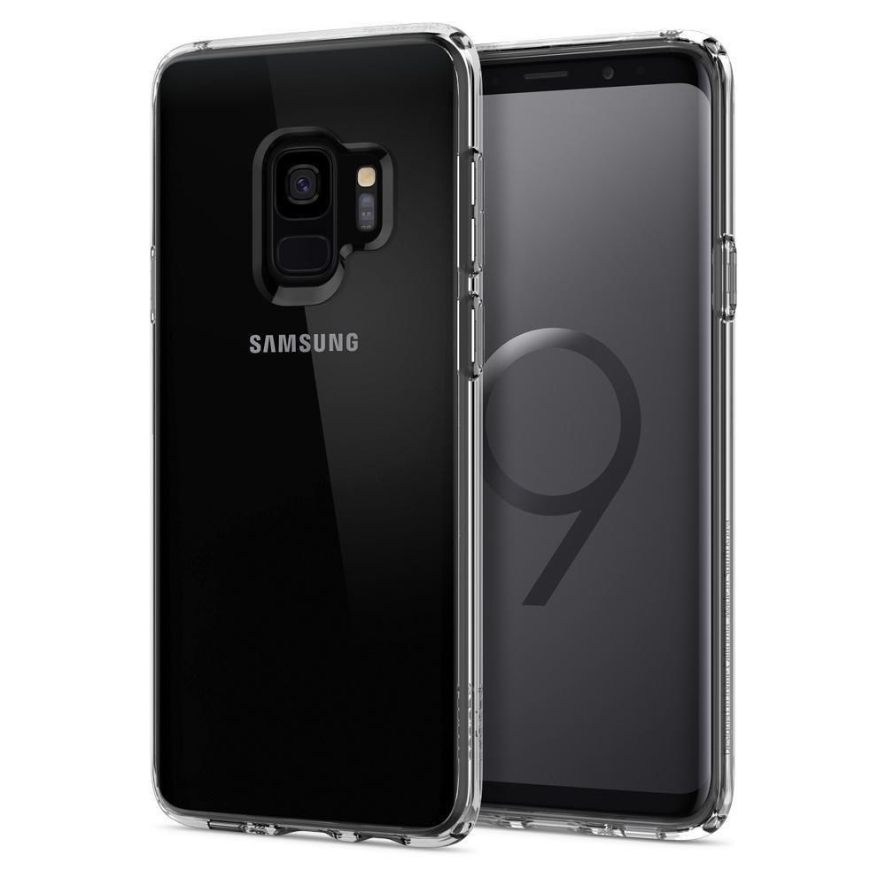 Spigen Galaxy S9 ile Uyumlu Kılıf Ultra Hybrid Crystal Clear