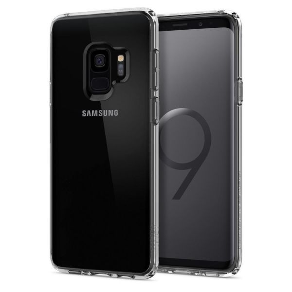 Spigen Galaxy S9 ile Uyumlu Kılıf Ultra Hybrid Crystal Clear