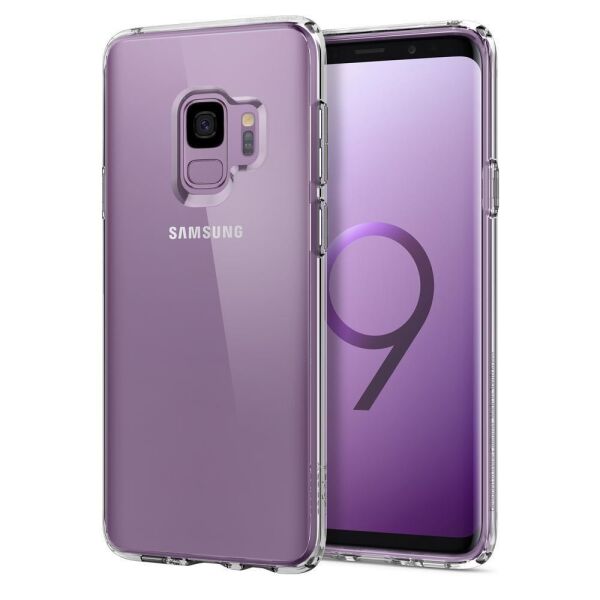 Spigen Galaxy S9 ile Uyumlu Kılıf Ultra Hybrid Crystal Clear