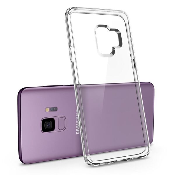 Spigen Galaxy S9 ile Uyumlu Kılıf Ultra Hybrid Crystal Clear
