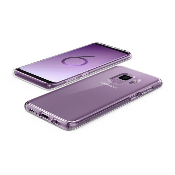 Spigen Galaxy S9 ile Uyumlu Kılıf Ultra Hybrid Crystal Clear
