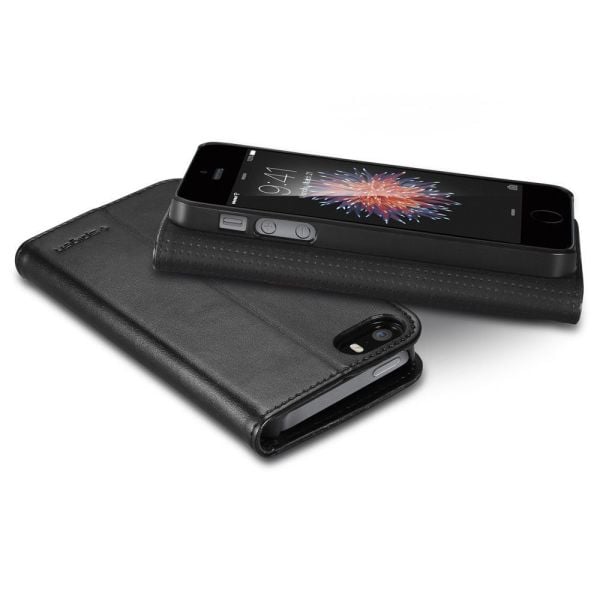 Spigen iPhone 5,5s,SE ile Uyumlu Kılıf Wallet S Cüzdan