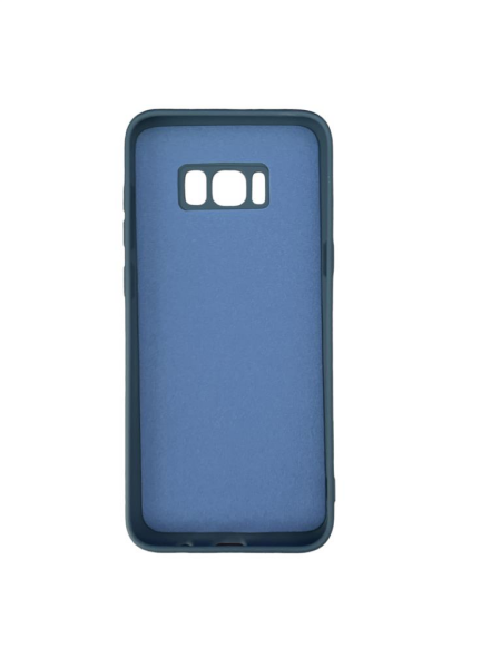 Galaxy S8 Plus ile Uyumlu Cappy Silikon Kılıf Lacivert