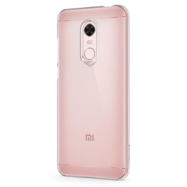 Spigen Redmi 5 Plus ile Uyumlu Kılıf Thin Fit Crystal Crystal Clear