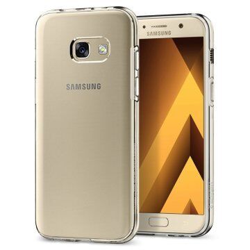 Spigen Galaxy A5 2017 ile Uyumlu Kılıf Liquid Crystal 4 Tarafı Kapalı (Out)