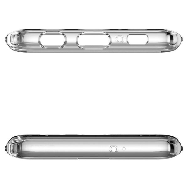 Spigen Galaxy S10 ile Uyumlu Kılıf Crystal Hybrid Crystal Clear
