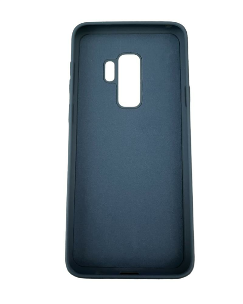 Galaxy S9 Plus ile Uyumlu Cappy Silikon Kılıf Lacivert