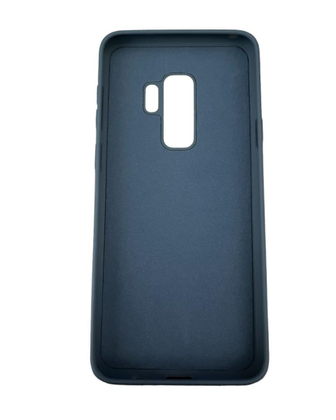 Galaxy S9 Plus ile Uyumlu Cappy Silikon Kılıf Lacivert