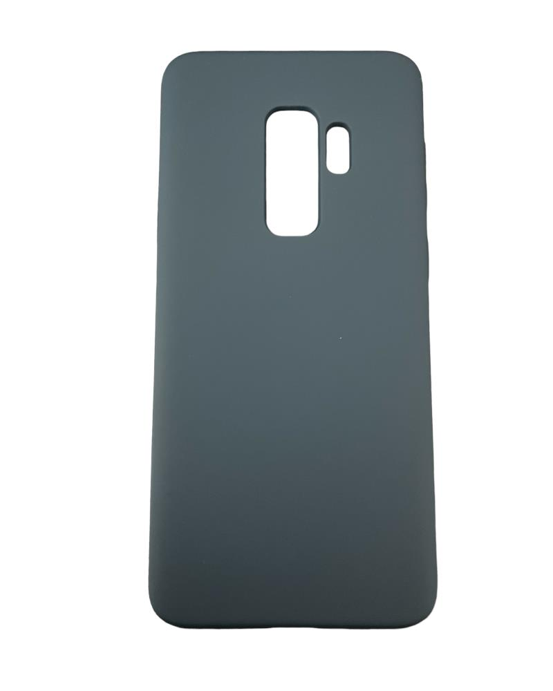 Galaxy S9 Plus ile Uyumlu Cappy Silikon Kılıf Lacivert