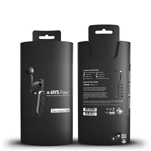 Jays A-Jays Four Kablolu Kulaklık Siyah