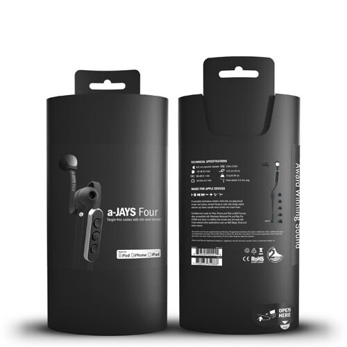 Jays A-Jays Four Kablolu Kulaklık Siyah