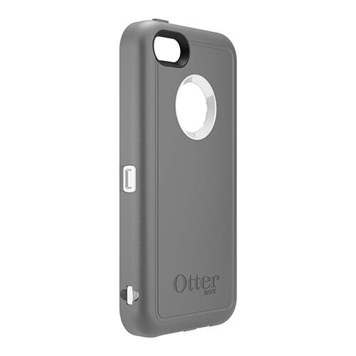 OtterBox Iphone 5C ile Uyumlu Defender Kılıf Gri-Beyaz