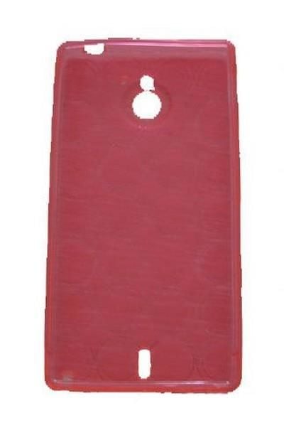 Xperia Sola ile Uyumlu Şeffaf Kılıf Pembe Renk