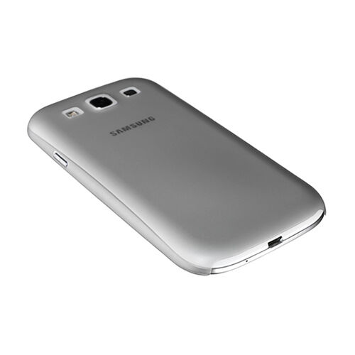 Cellular Line Galaxy S3 ile Uyumlu 035 Silikon Kılıf Gri 035GALAXYS3DG (Out)