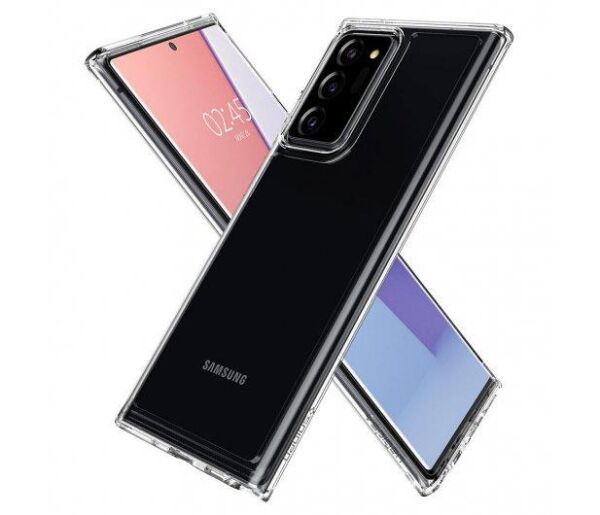 Spigen Galaxy Note 20 Ultra ile Uyumlu Kılıf Ultra Hybrid Crystal Clear
