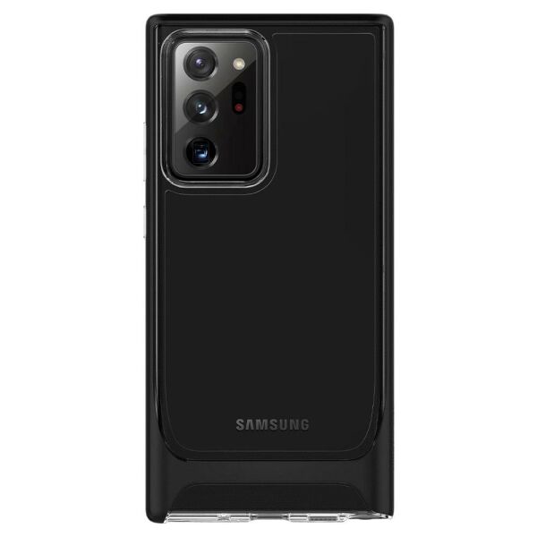 Spigen Galaxy Note 20 Ultra ile Uyumlu Kılıf Neo Hybrid CC Black