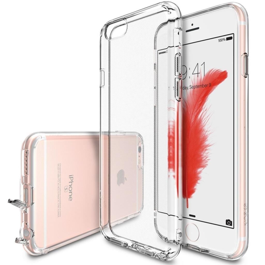 Ringke Air iPhone 6s/ 6 ile Uyumlu KIlıf Clear Ultra Hafif Esnek İnce Şeffaf Transparan