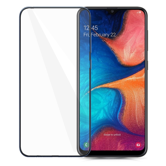 Blogy Galaxy A20 ile Uyumlu Flexi 5D Ekran Koruyucu