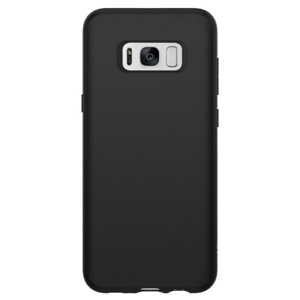 Spigen Galaxy S8 Plus ile Uyumlu Kılıf Liquid Crystal Matte Black