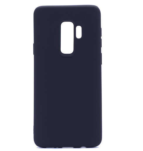 Zore Galaxy S9 Plus ile Uyumlu Premier Silikon Kılıf Siyah