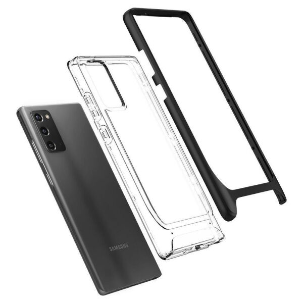 Spigen Galaxy Note 20 ile Uyumlu Kılıf Neo Hybrid CC Black