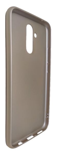 Mate 20 Lite ile Uyumlu Soft Silikon Kılıf  Gold