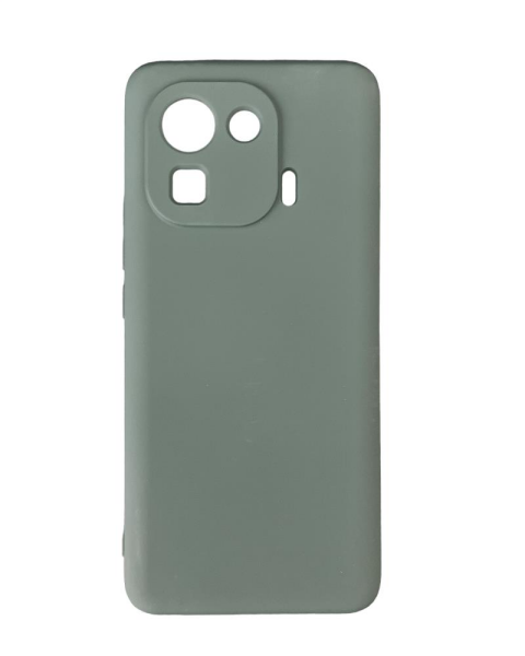 Mi 11 Pro ile Uyumlu Cappy Silikon Kılıf Yeşil