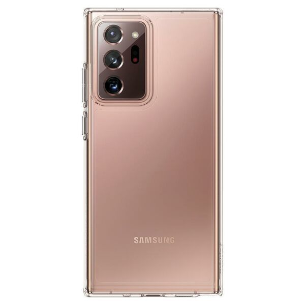 Spigen Galaxy Note 20 Ultra ile Uyumlu Kılıf Crystal Hybrid Crystal Clear