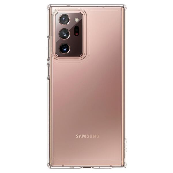 Spigen Galaxy Note 20 Ultra ile Uyumlu Kılıf Crystal Hybrid Crystal Clear