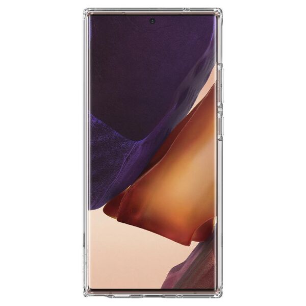 Spigen Galaxy Note 20 Ultra ile Uyumlu Kılıf Crystal Hybrid Crystal Clear