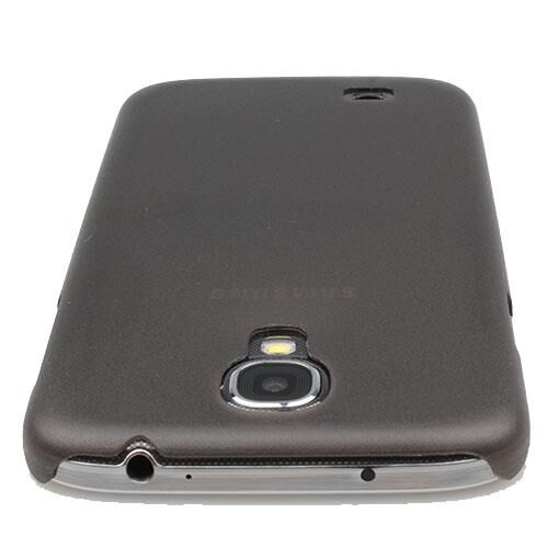Galaxy S4 i9500 ile Uyumlu Ultra Slim Kılıf 0.5 mm Gri